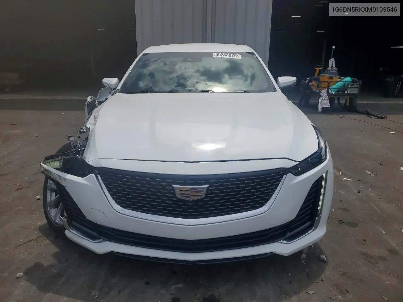 2021 Cadillac Ct5 Premium Luxury VIN: 1G6DN5RKXM0109546 Lot: 50233876