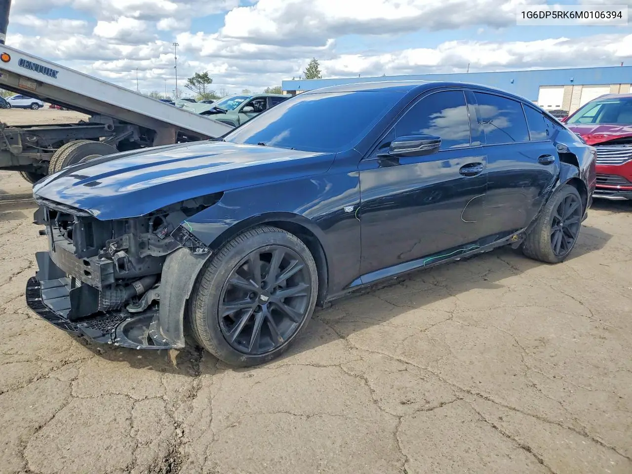 2021 Cadillac Ct5 Sport VIN: 1G6DP5RK6M0106394 Lot: 51858676