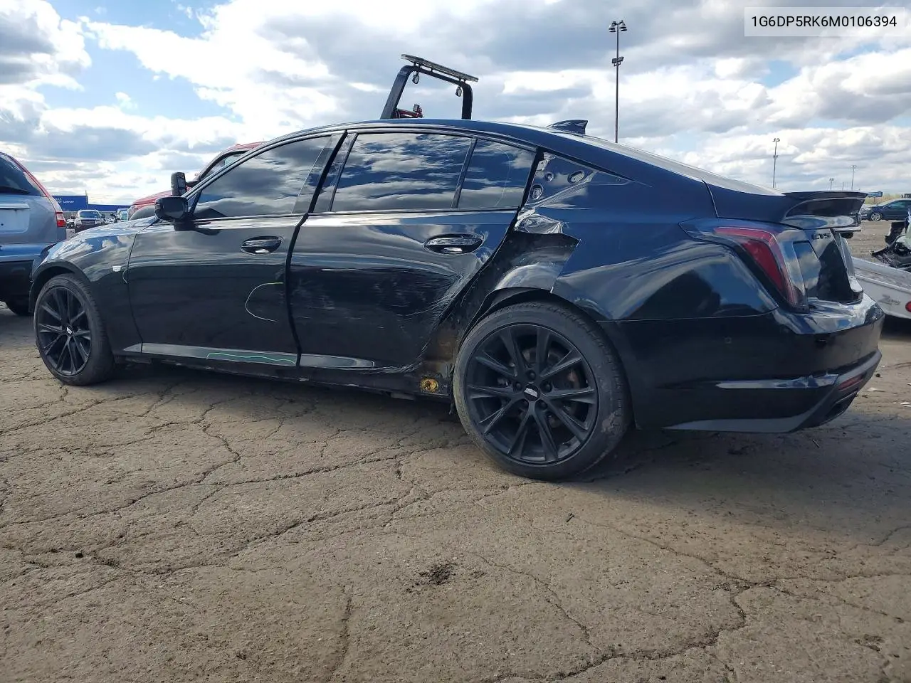 2021 Cadillac Ct5 Sport VIN: 1G6DP5RK6M0106394 Lot: 51858676