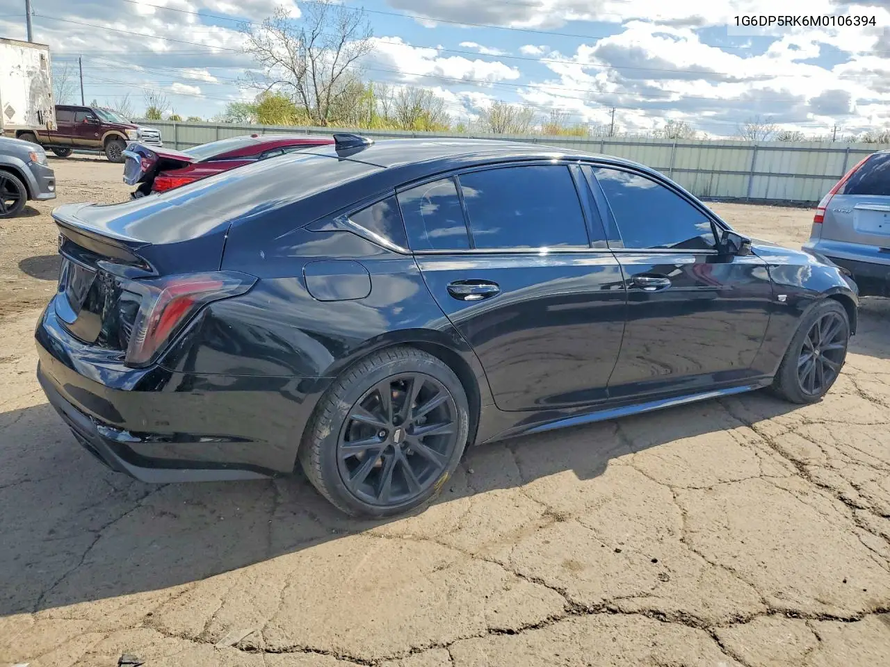 2021 Cadillac Ct5 Sport VIN: 1G6DP5RK6M0106394 Lot: 51858676