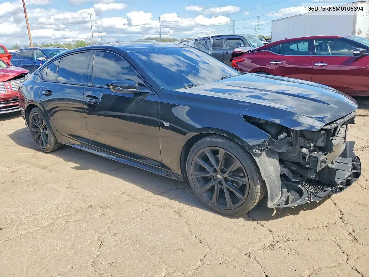 2021 Cadillac Ct5 Sport VIN: 1G6DP5RK6M0106394 Lot: 51858676