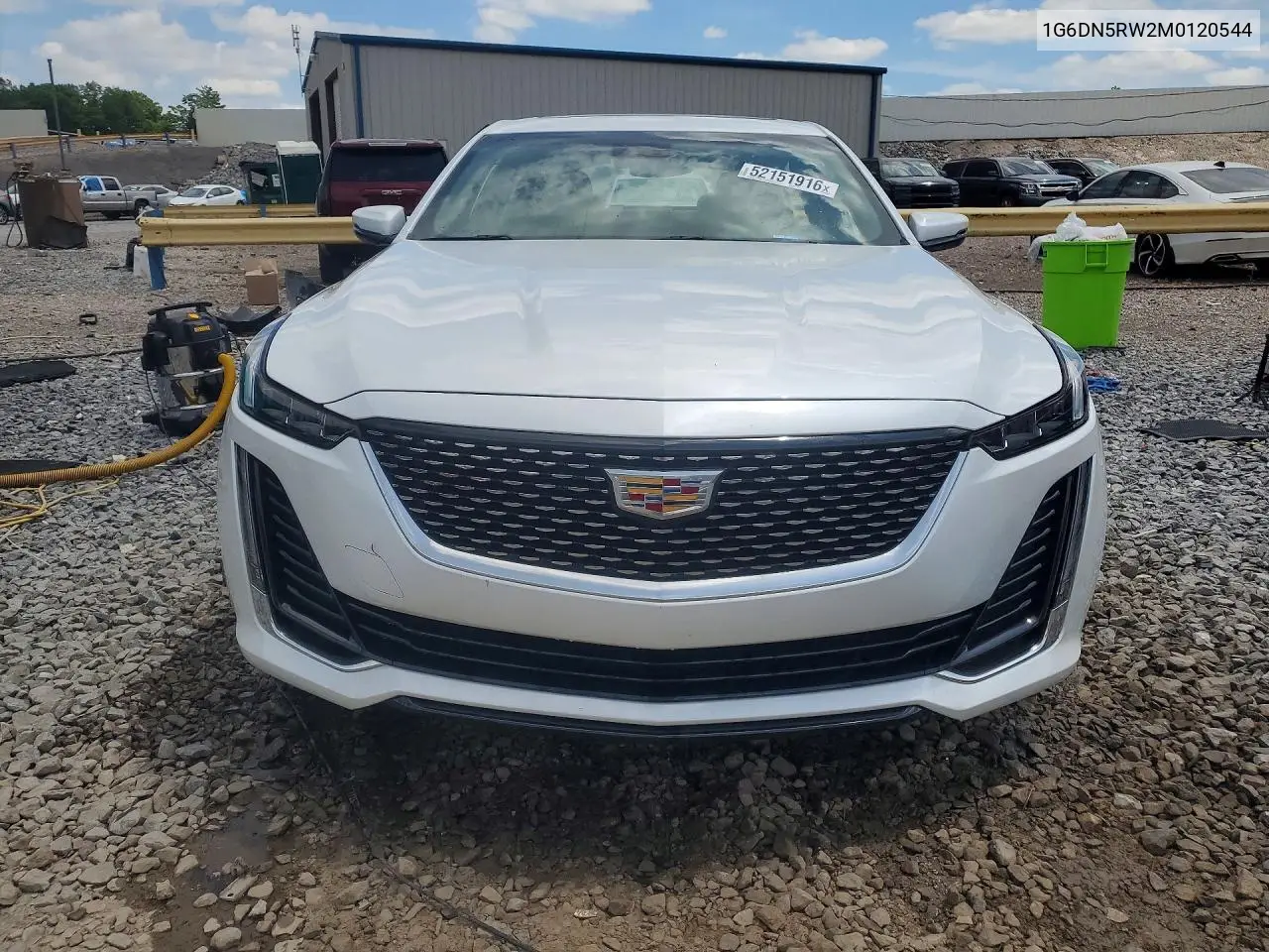 2021 Cadillac Ct5 Premium Luxury VIN: 1G6DN5RW2M0120544 Lot: 52151916