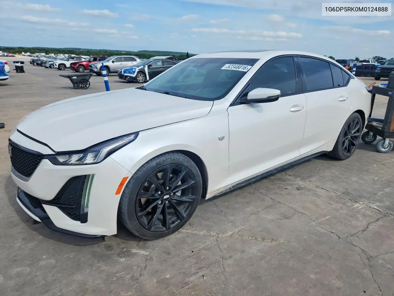 2021 Cadillac Ct5 Sport VIN: 1G6DP5RK0M0124888 Lot: 52348016