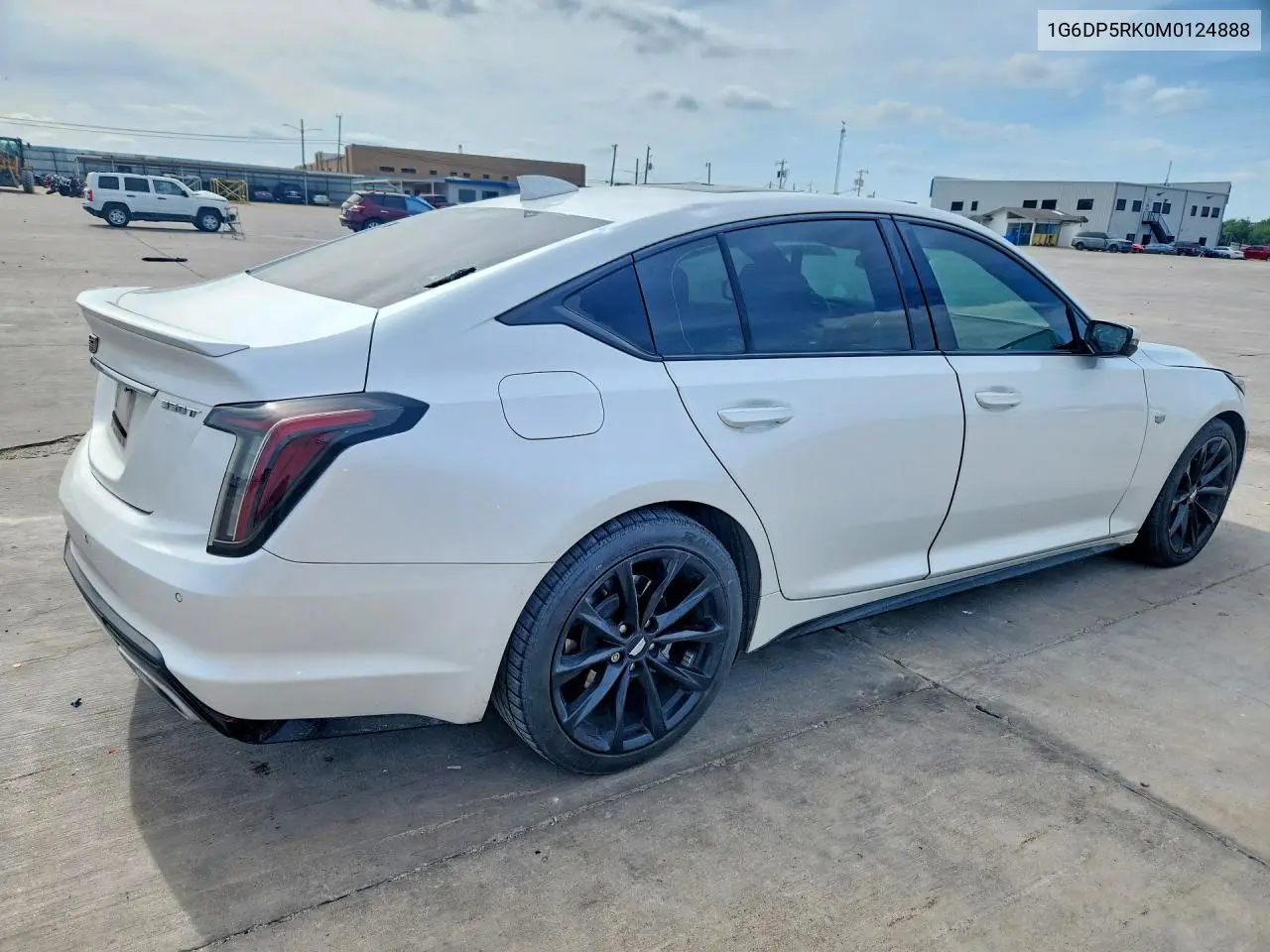 2021 Cadillac Ct5 Sport VIN: 1G6DP5RK0M0124888 Lot: 52348016