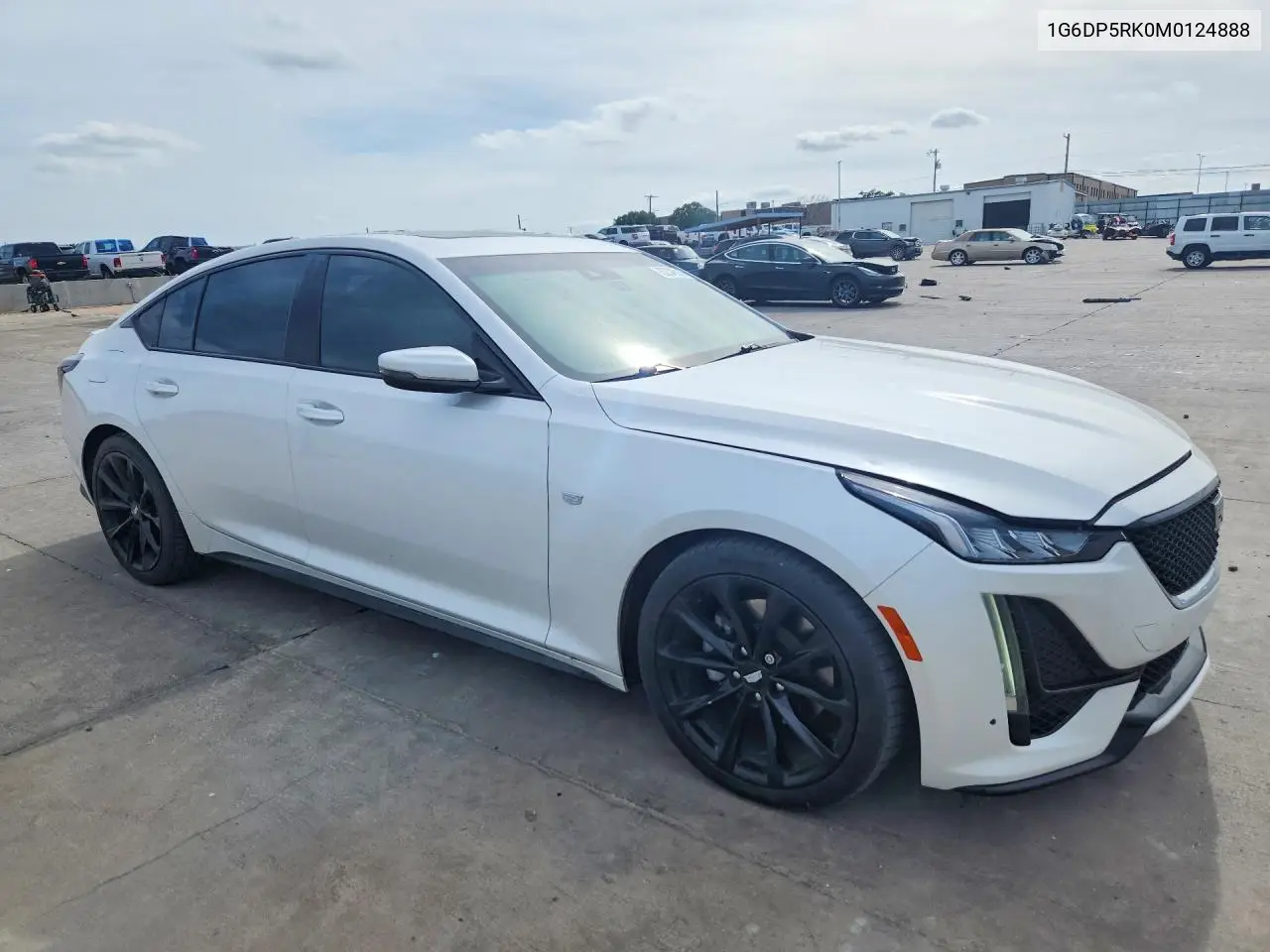 2021 Cadillac Ct5 Sport VIN: 1G6DP5RK0M0124888 Lot: 52348016