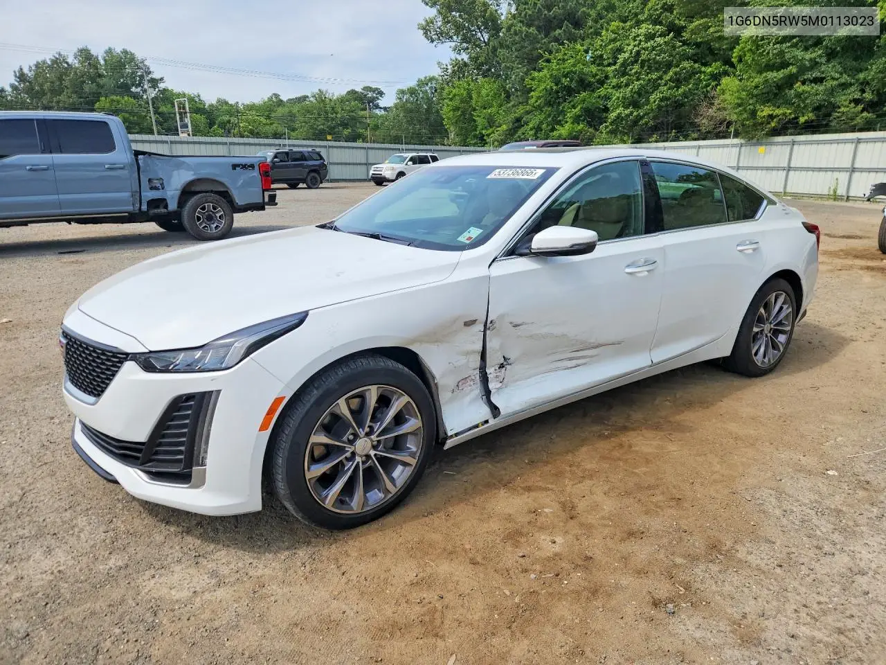 2021 Cadillac Ct5 Premium Luxury VIN: 1G6DN5RW5M0113023 Lot: 53736866