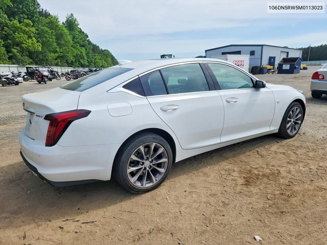 2021 Cadillac Ct5 Premium Luxury VIN: 1G6DN5RW5M0113023 Lot: 53736866