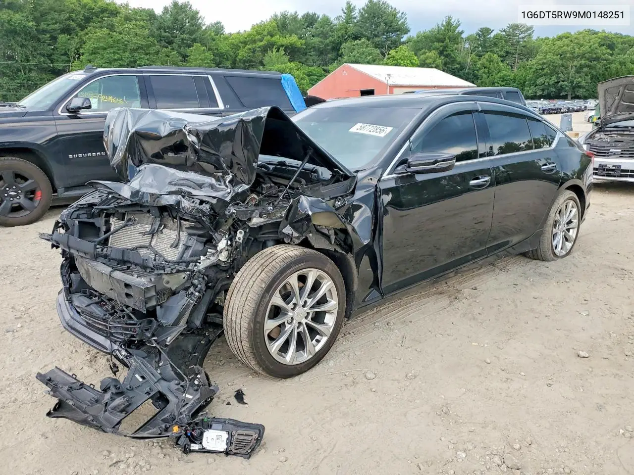 2021 Cadillac Ct5 Premium Luxury VIN: 1G6DT5RW9M0148251 Lot: 58772856