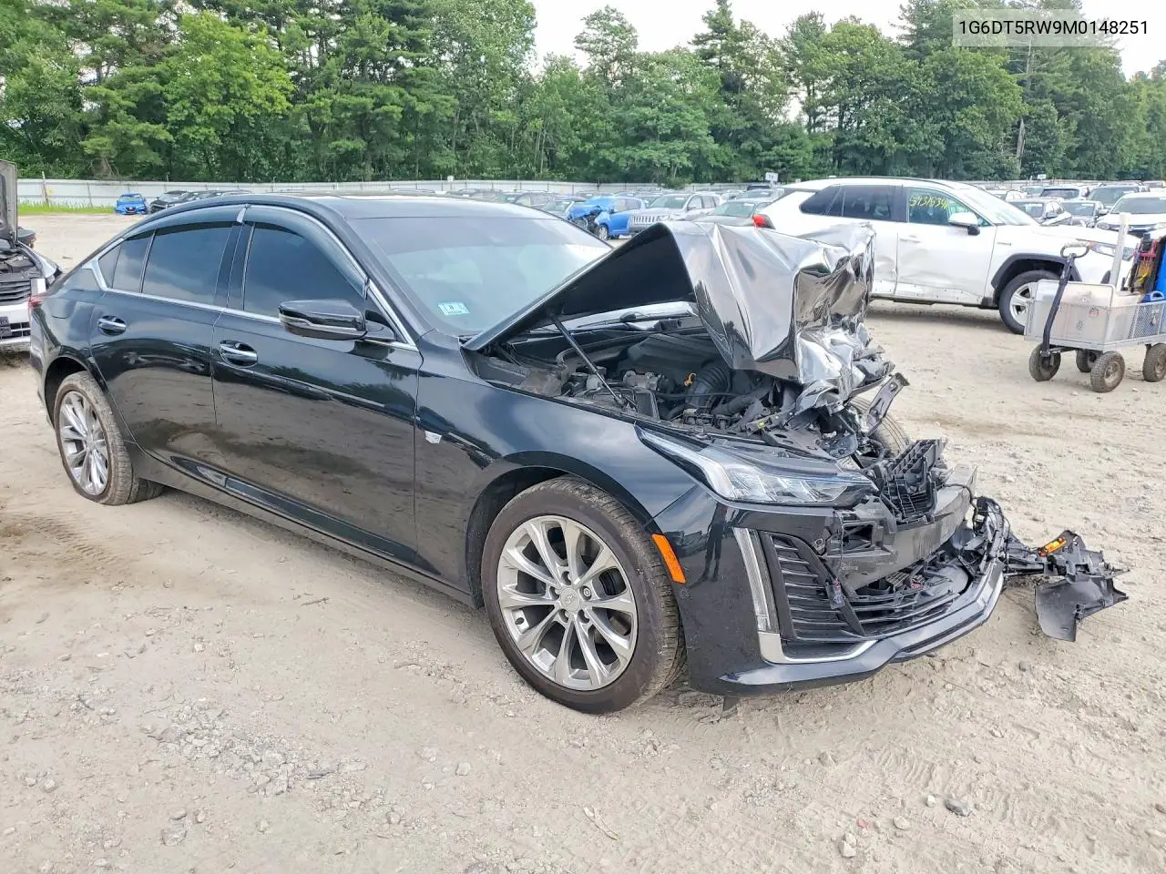 2021 Cadillac Ct5 Premium Luxury VIN: 1G6DT5RW9M0148251 Lot: 58772856