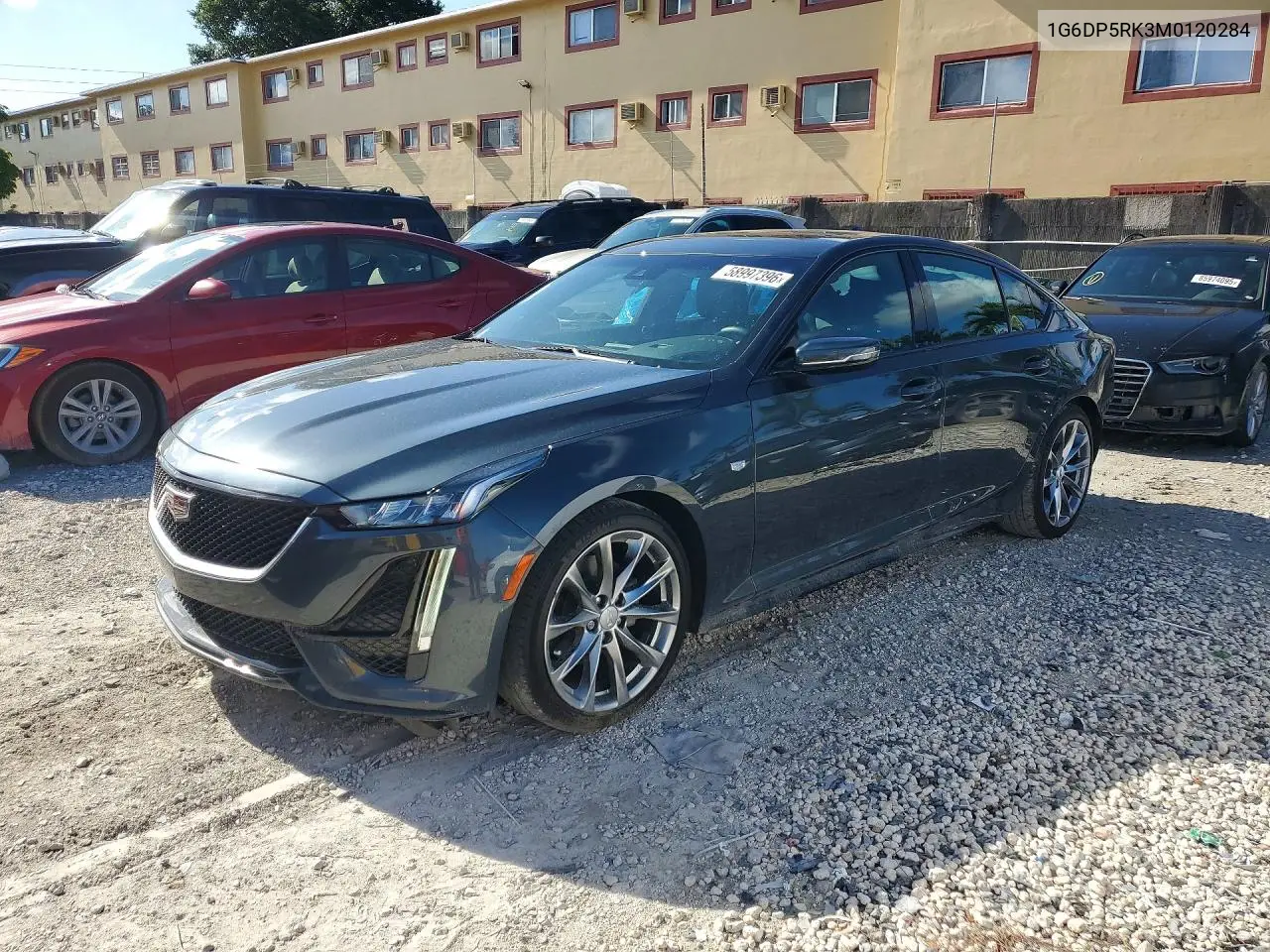 2021 Cadillac Ct5 Sport VIN: 1G6DP5RK3M0120284 Lot: 58997396