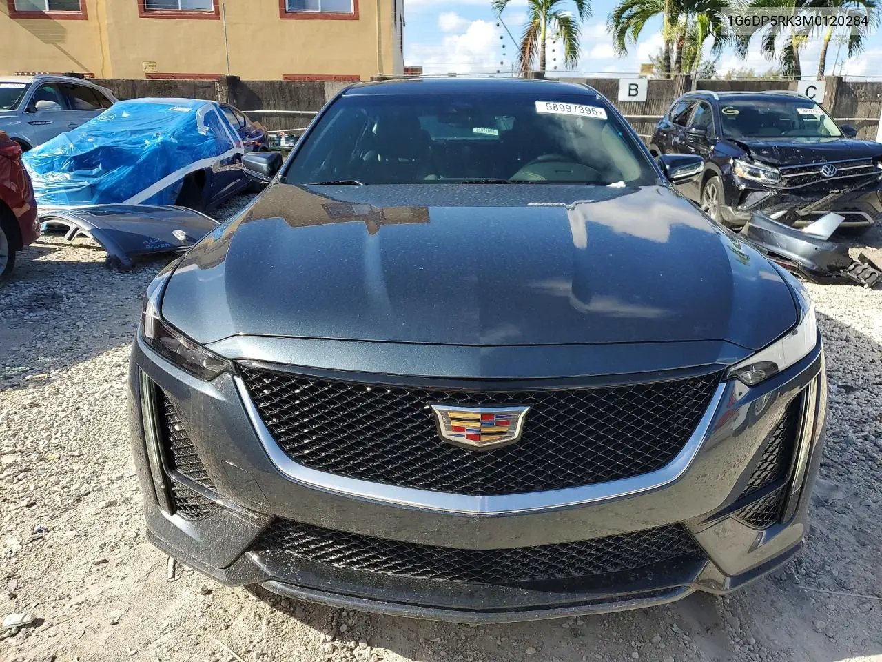 2021 Cadillac Ct5 Sport VIN: 1G6DP5RK3M0120284 Lot: 58997396