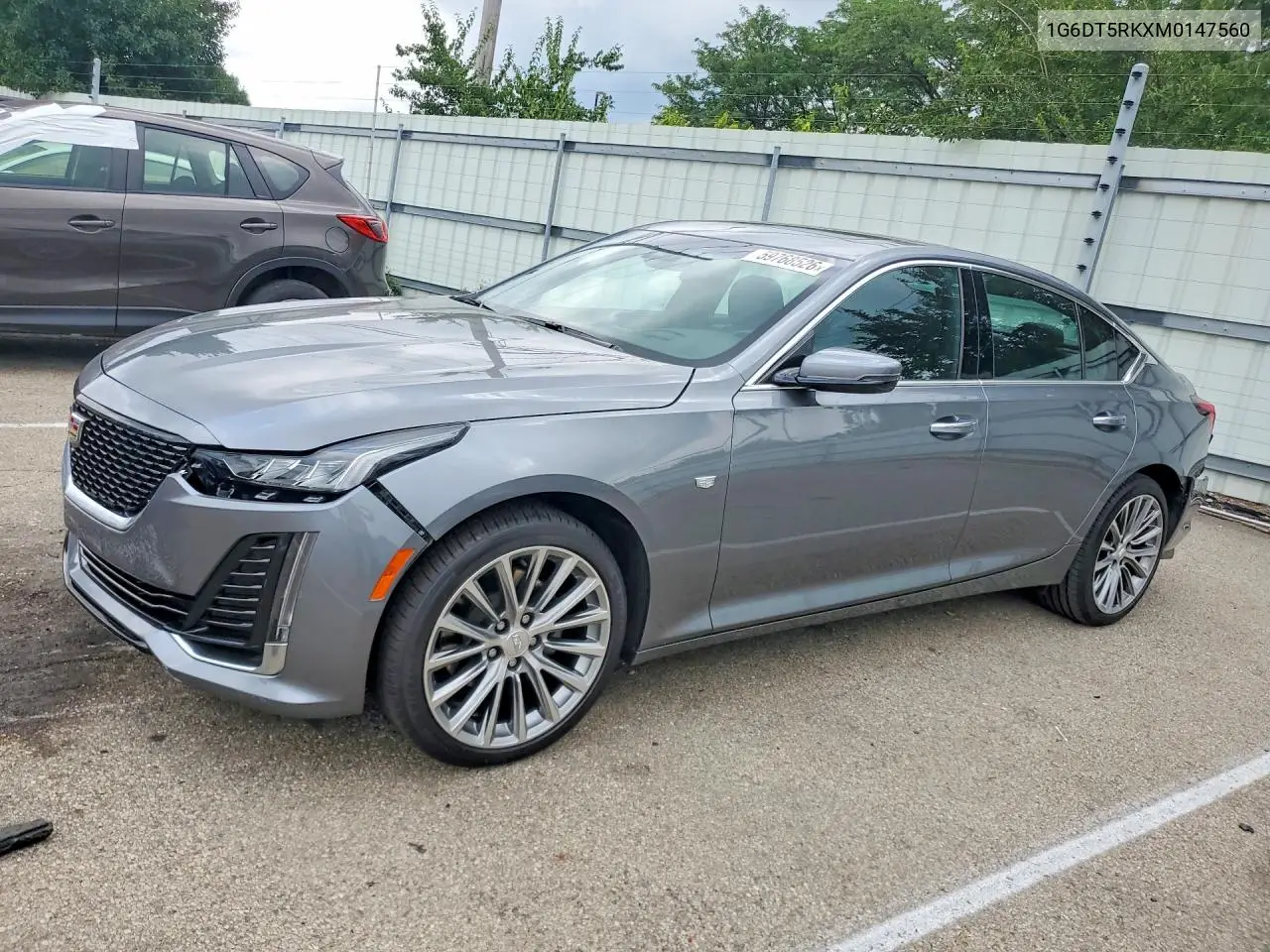 2021 Cadillac Ct5 VIN: 1G6DT5RKXM0147560 Lot: 59768526