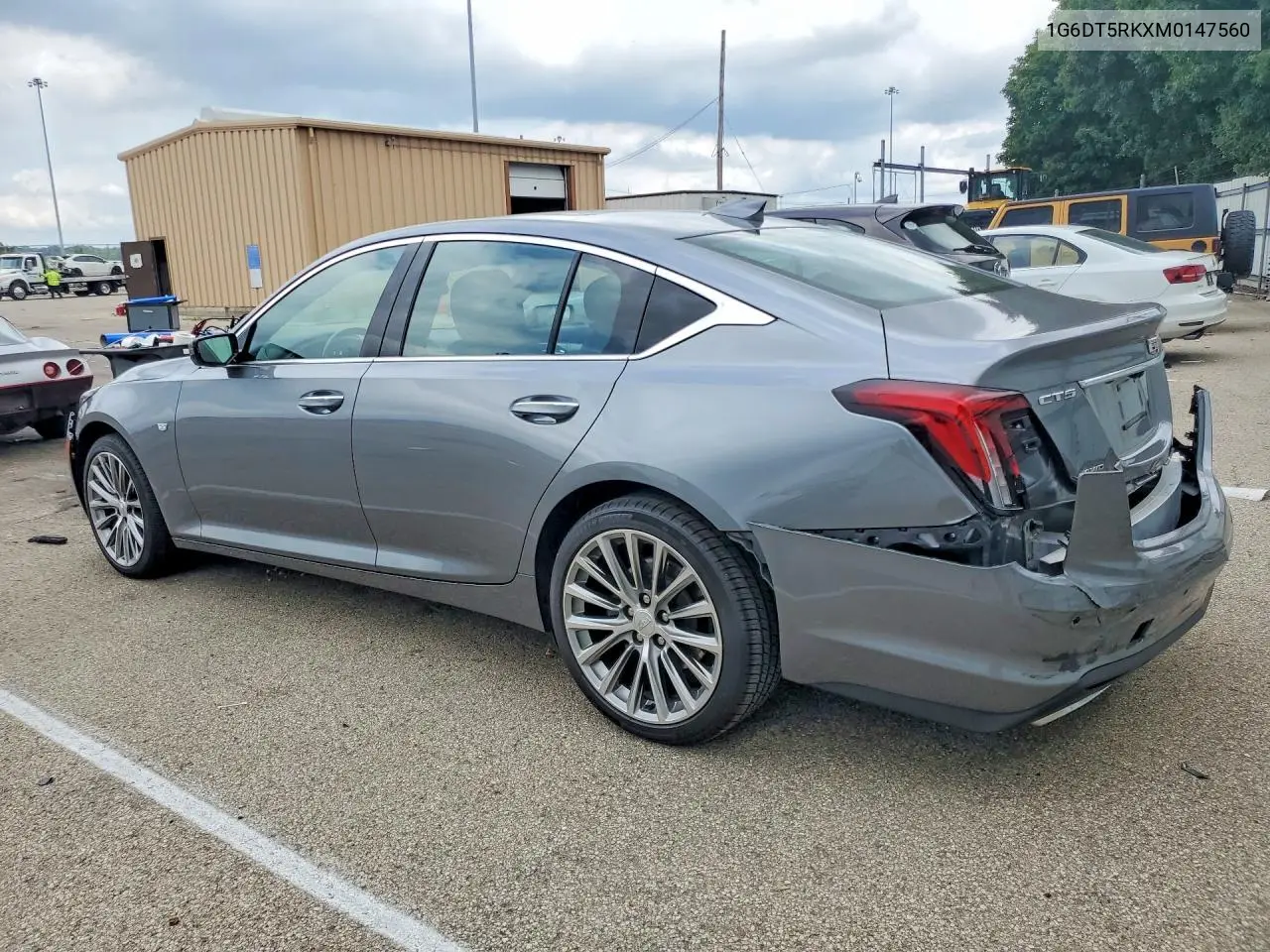 2021 Cadillac Ct5 VIN: 1G6DT5RKXM0147560 Lot: 59768526