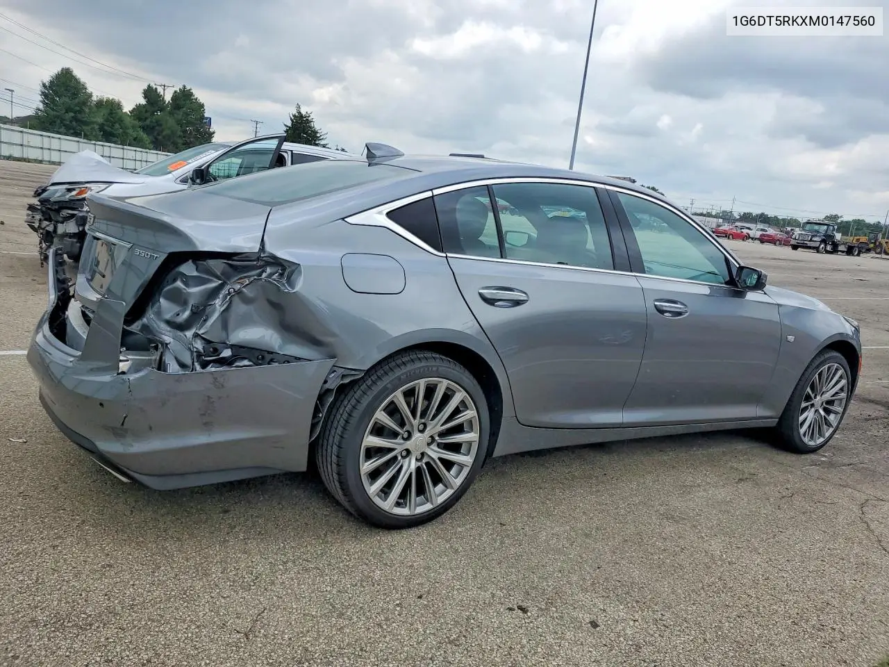 2021 Cadillac Ct5 VIN: 1G6DT5RKXM0147560 Lot: 59768526