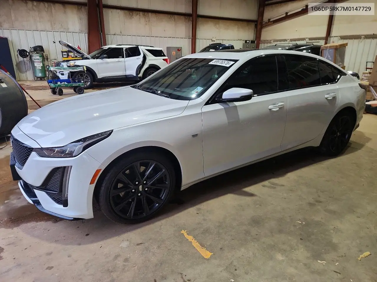 2021 Cadillac Ct5 Sport VIN: 1G6DP5RK7M0147729 Lot: 59976576