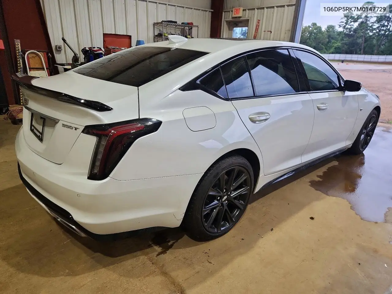 2021 Cadillac Ct5 Sport VIN: 1G6DP5RK7M0147729 Lot: 59976576
