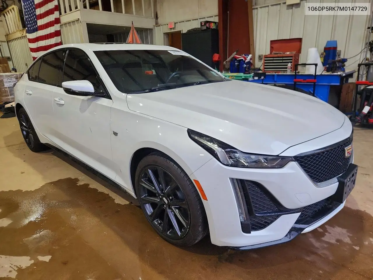 2021 Cadillac Ct5 Sport VIN: 1G6DP5RK7M0147729 Lot: 59976576