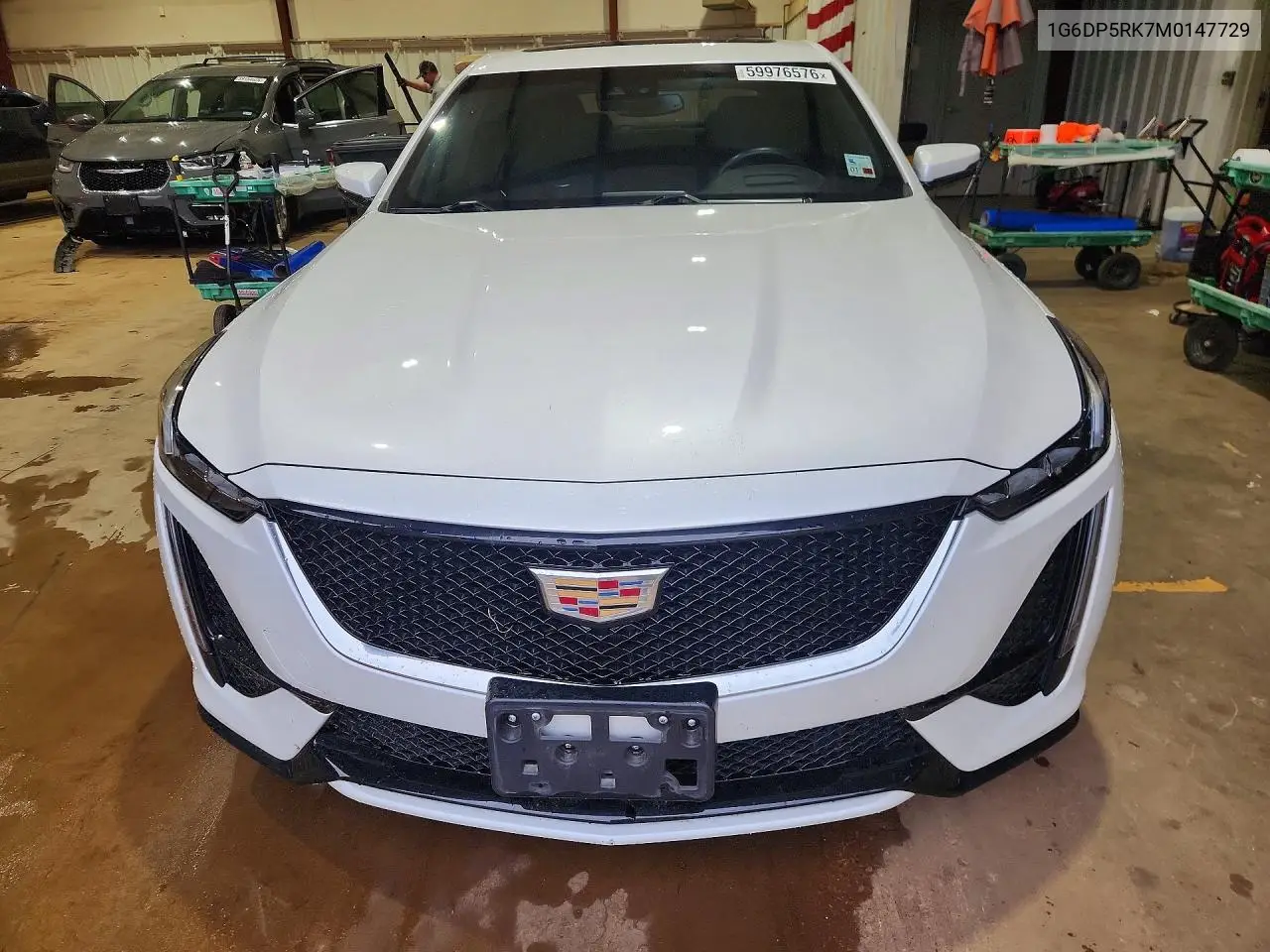 2021 Cadillac Ct5 Sport VIN: 1G6DP5RK7M0147729 Lot: 59976576
