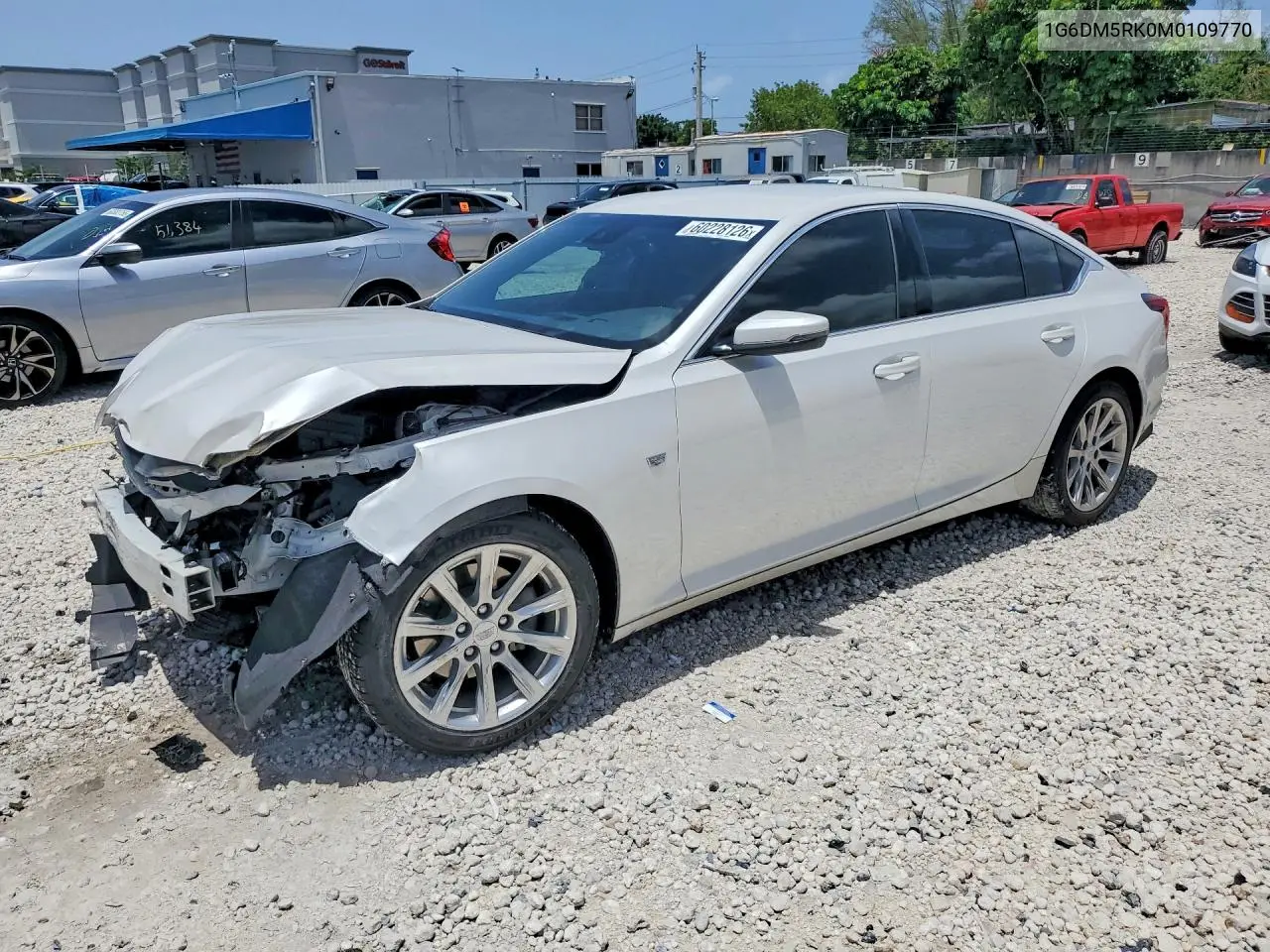 2021 Cadillac Ct5 Luxury VIN: 1G6DM5RK0M0109770 Lot: 60228126