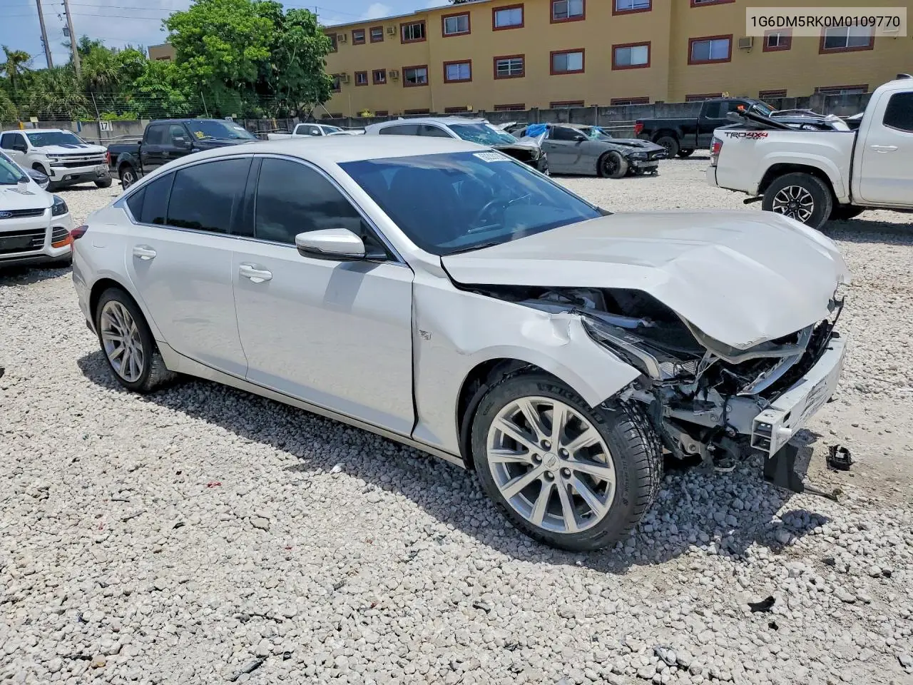 2021 Cadillac Ct5 Luxury VIN: 1G6DM5RK0M0109770 Lot: 60228126