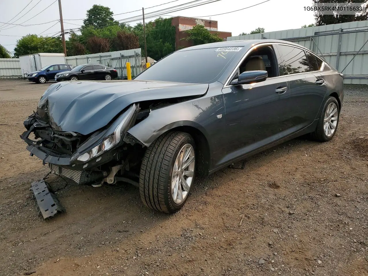 2021 Cadillac Ct5 Luxury VIN: 1G6DX5RK4M0116633 Lot: 60964236