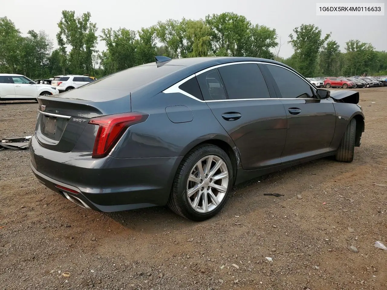2021 Cadillac Ct5 Luxury VIN: 1G6DX5RK4M0116633 Lot: 60964236