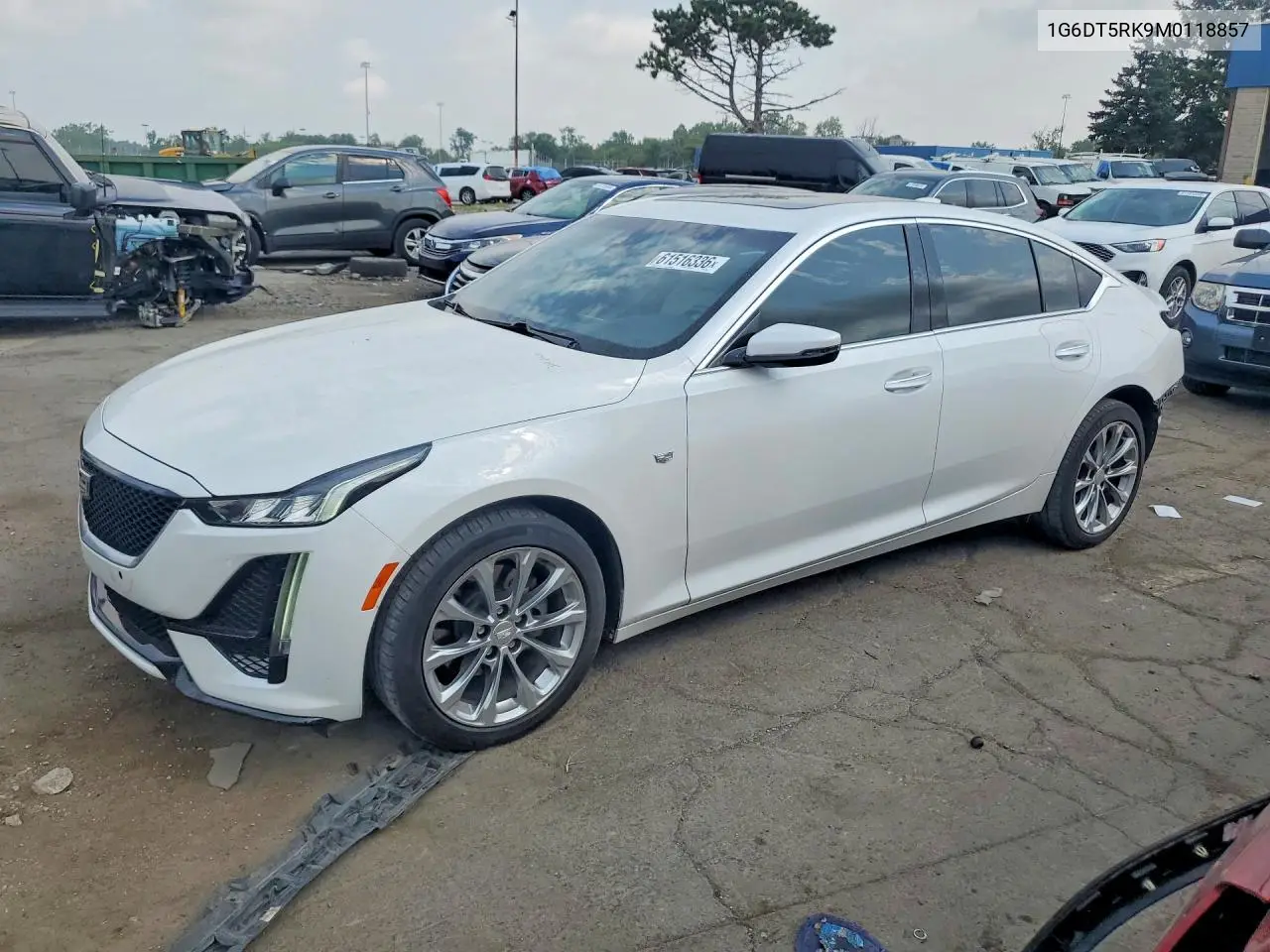 2021 Cadillac Ct5 Premium Luxury VIN: 1G6DT5RK9M0118857 Lot: 61516336