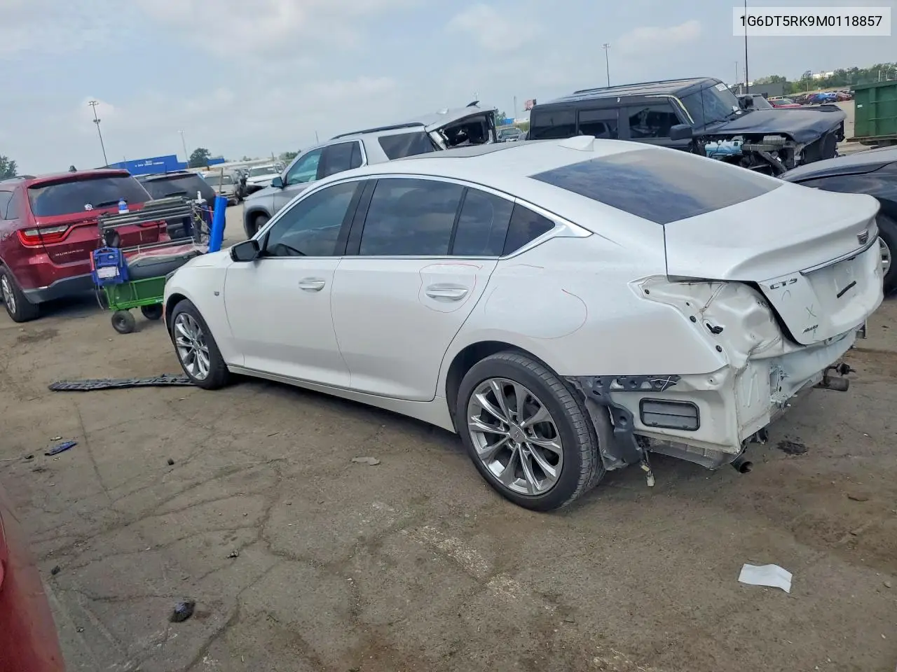 2021 Cadillac Ct5 Premium Luxury VIN: 1G6DT5RK9M0118857 Lot: 61516336