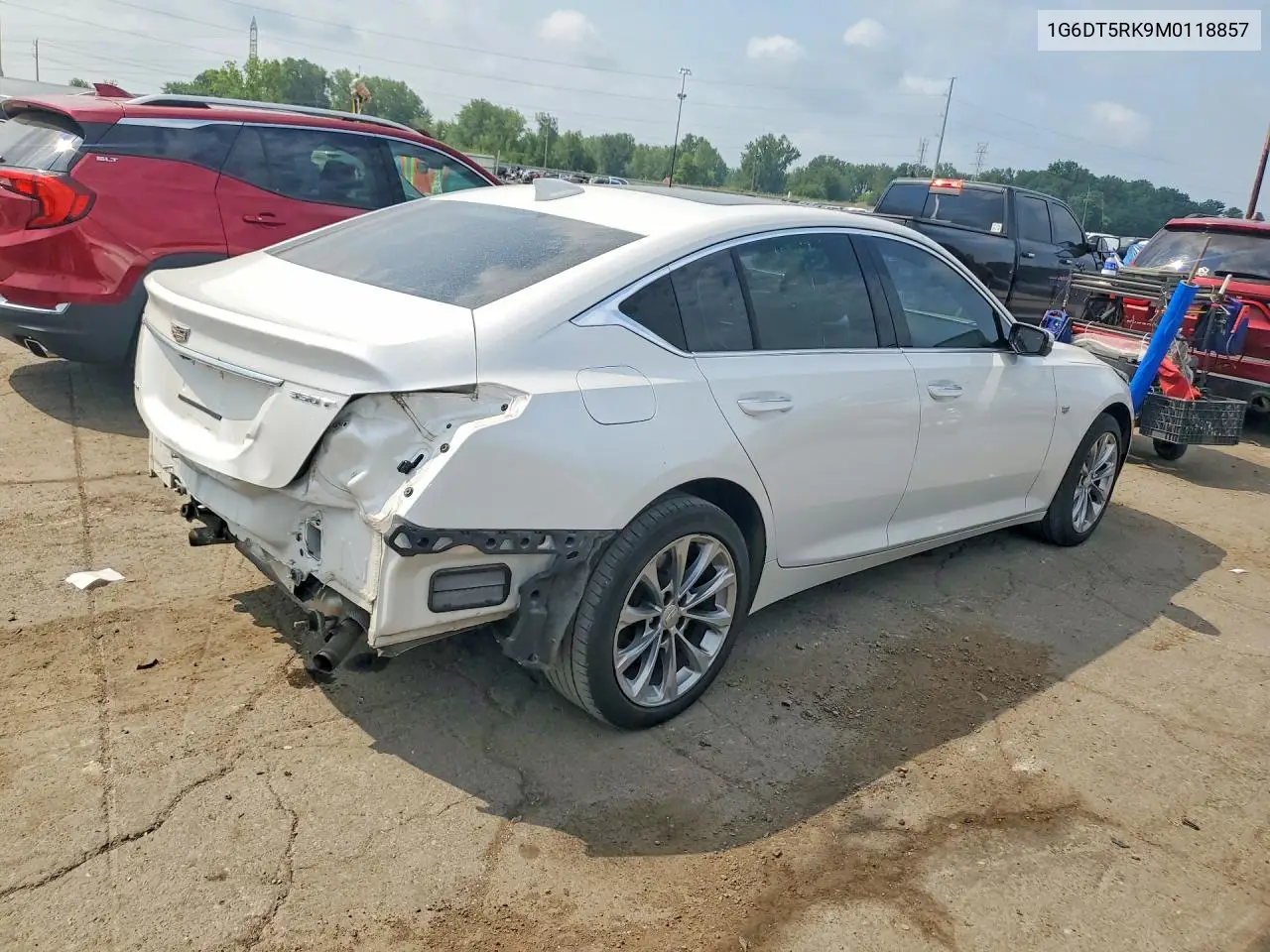 2021 Cadillac Ct5 Premium Luxury VIN: 1G6DT5RK9M0118857 Lot: 61516336