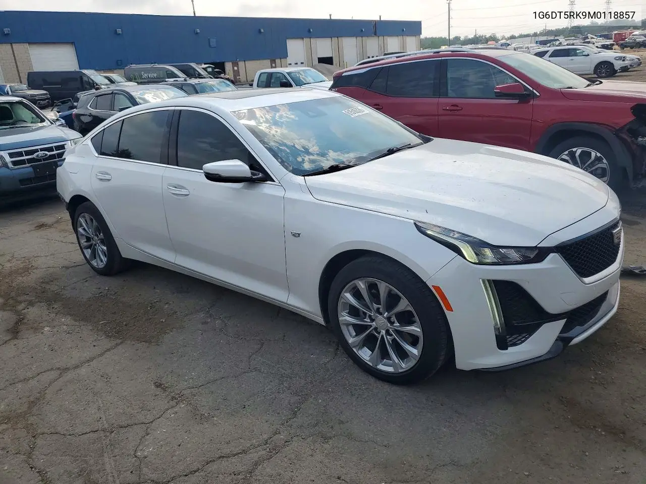 2021 Cadillac Ct5 Premium Luxury VIN: 1G6DT5RK9M0118857 Lot: 61516336