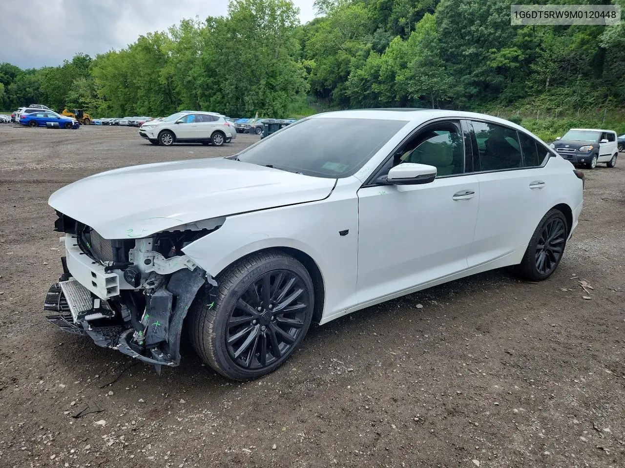 2021 Cadillac Ct5 Premium Luxury VIN: 1G6DT5RW9M0120448 Lot: 61610296