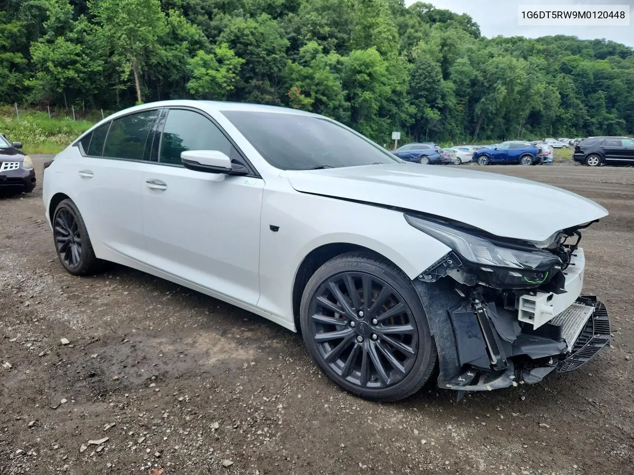 2021 Cadillac Ct5 Premium Luxury VIN: 1G6DT5RW9M0120448 Lot: 61610296