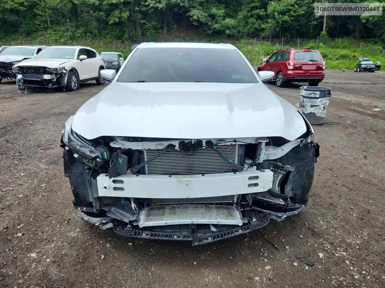 2021 Cadillac Ct5 Premium Luxury VIN: 1G6DT5RW9M0120448 Lot: 61610296