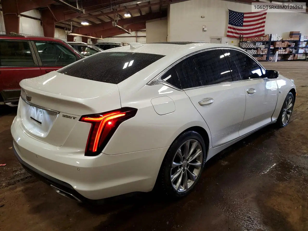 2021 Cadillac Ct5 Premium Luxury VIN: 1G6DT5RK8M0126268 Lot: 78327415