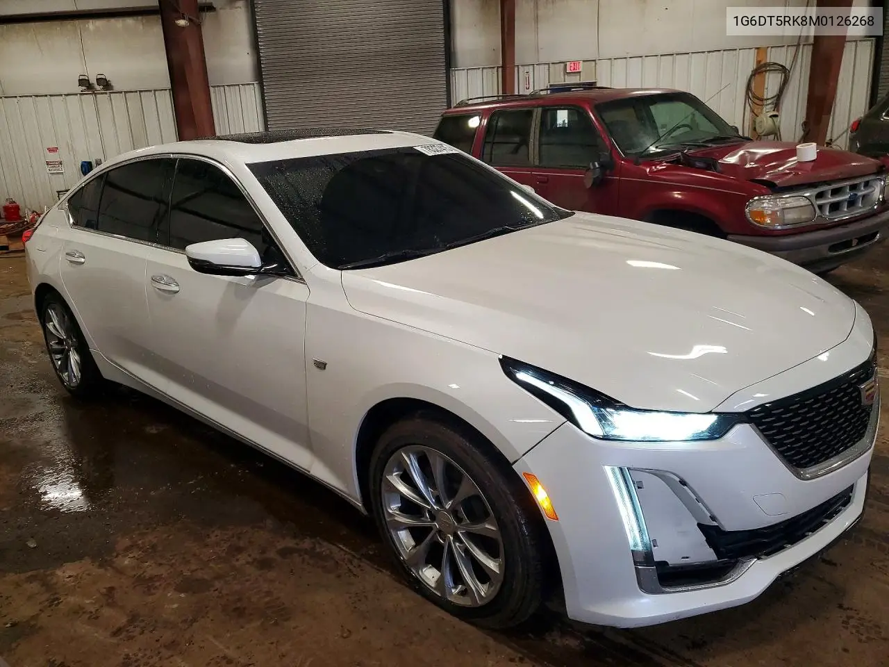 2021 Cadillac Ct5 Premium Luxury VIN: 1G6DT5RK8M0126268 Lot: 78327415