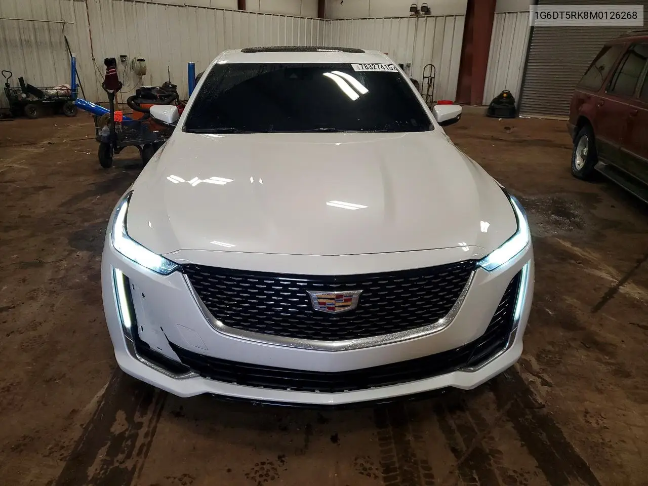2021 Cadillac Ct5 Premium Luxury VIN: 1G6DT5RK8M0126268 Lot: 78327415