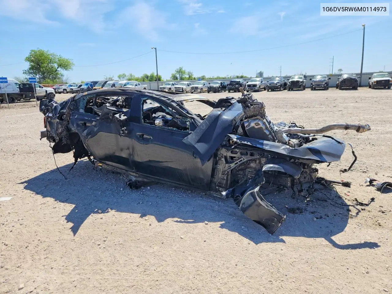 2021 Cadillac Ct5-V VIN: 1G6DV5RW6M0114973 Lot: 79640955