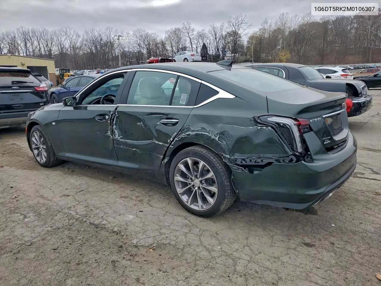 2021 Cadillac Ct5 Premium Luxury VIN: 1G6DT5RK2M0106307 Lot: 91039805
