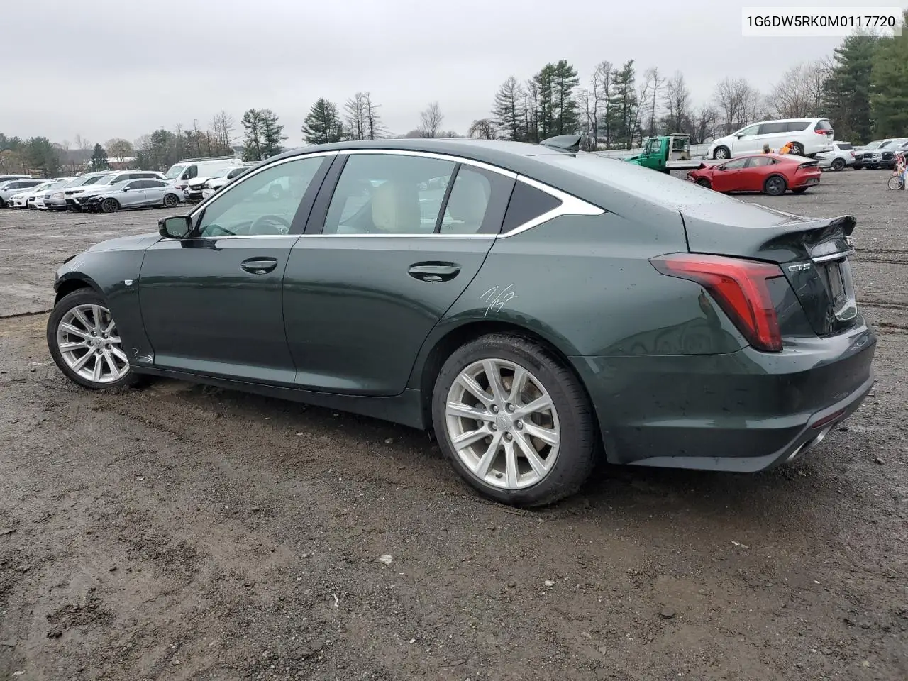 2021 Cadillac Ct5 Luxury VIN: 1G6DW5RK0M0117720 Lot: 91461995