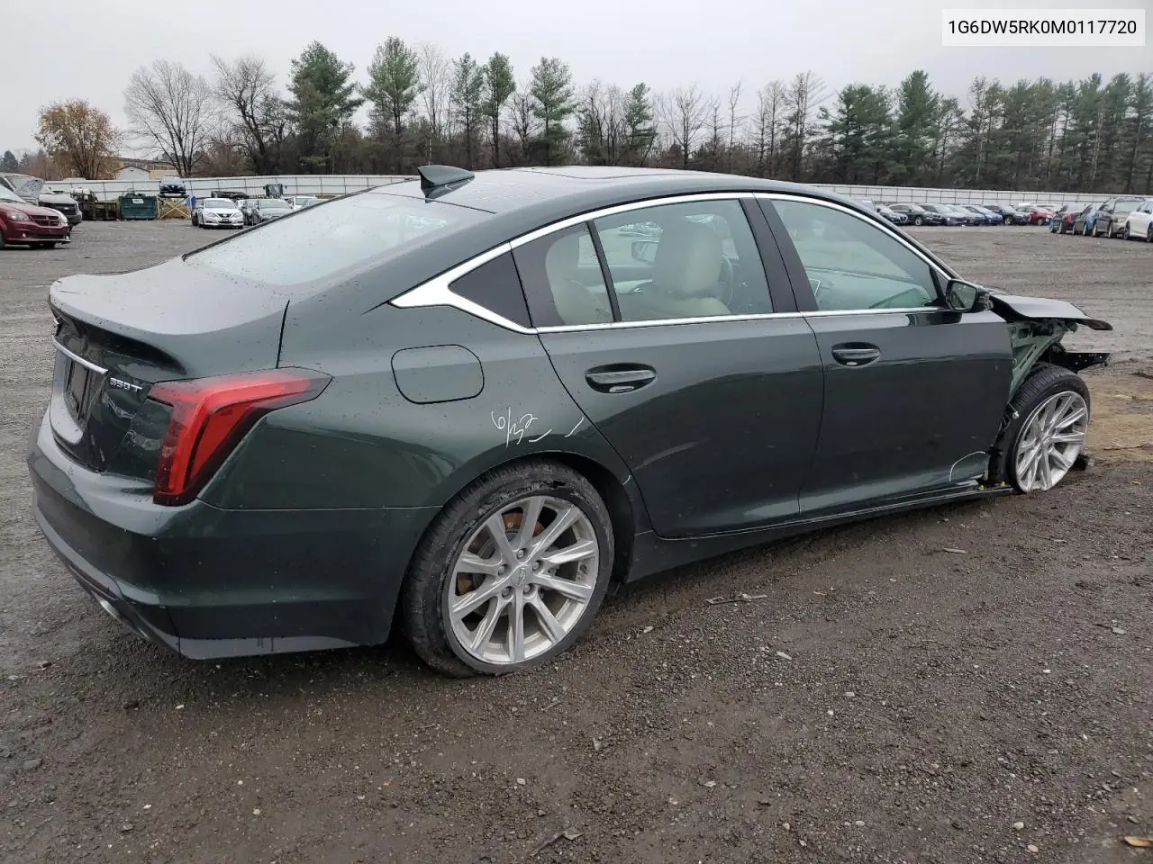 2021 Cadillac Ct5 Luxury VIN: 1G6DW5RK0M0117720 Lot: 91461995