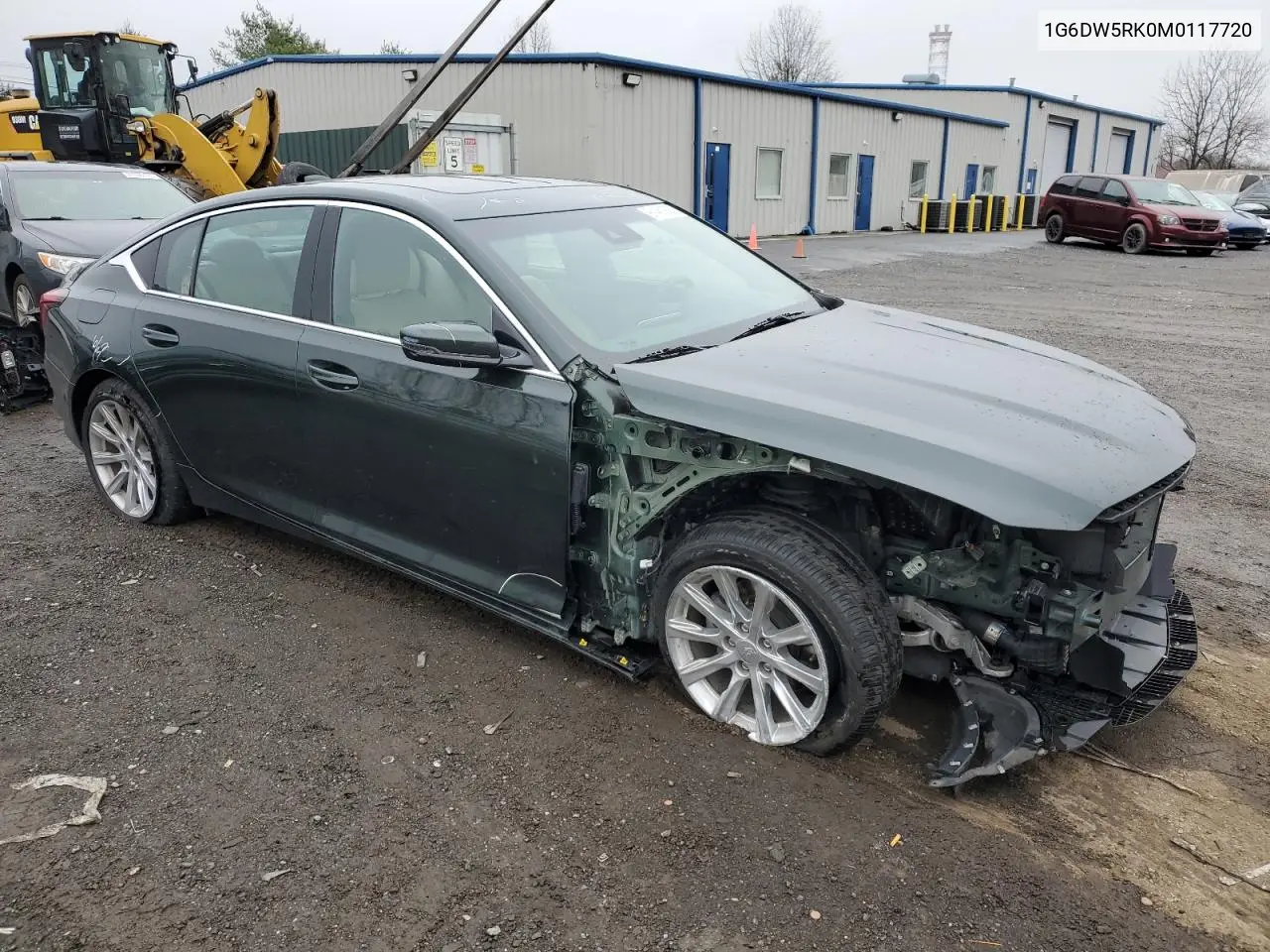2021 Cadillac Ct5 Luxury VIN: 1G6DW5RK0M0117720 Lot: 91461995