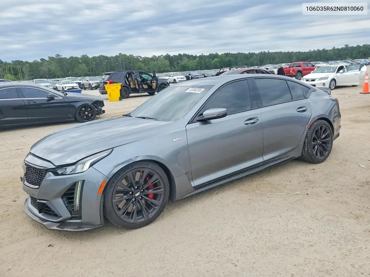2022 Cadillac Ct5-V Blackwing VIN: 1G6D35R62N0810060 Lot: 53386296