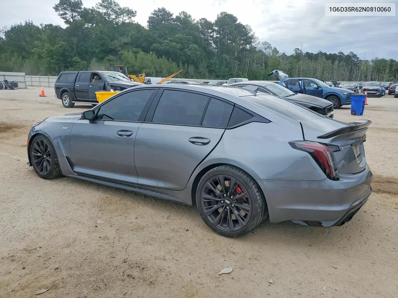 2022 Cadillac Ct5-V Blackwing VIN: 1G6D35R62N0810060 Lot: 53386296