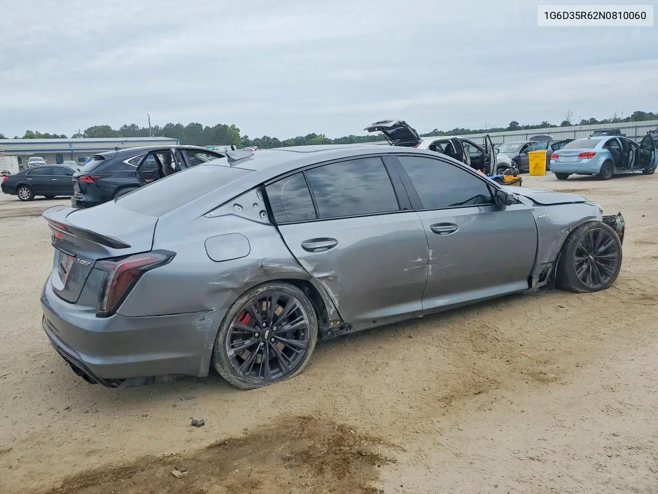 2022 Cadillac Ct5-V Blackwing VIN: 1G6D35R62N0810060 Lot: 53386296