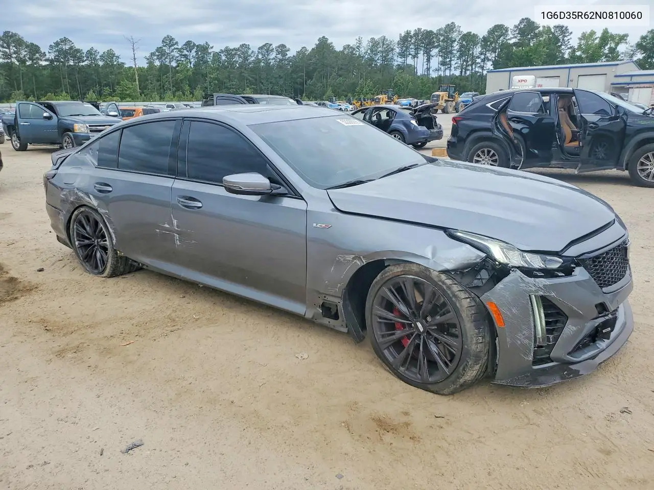 2022 Cadillac Ct5-V Blackwing VIN: 1G6D35R62N0810060 Lot: 53386296