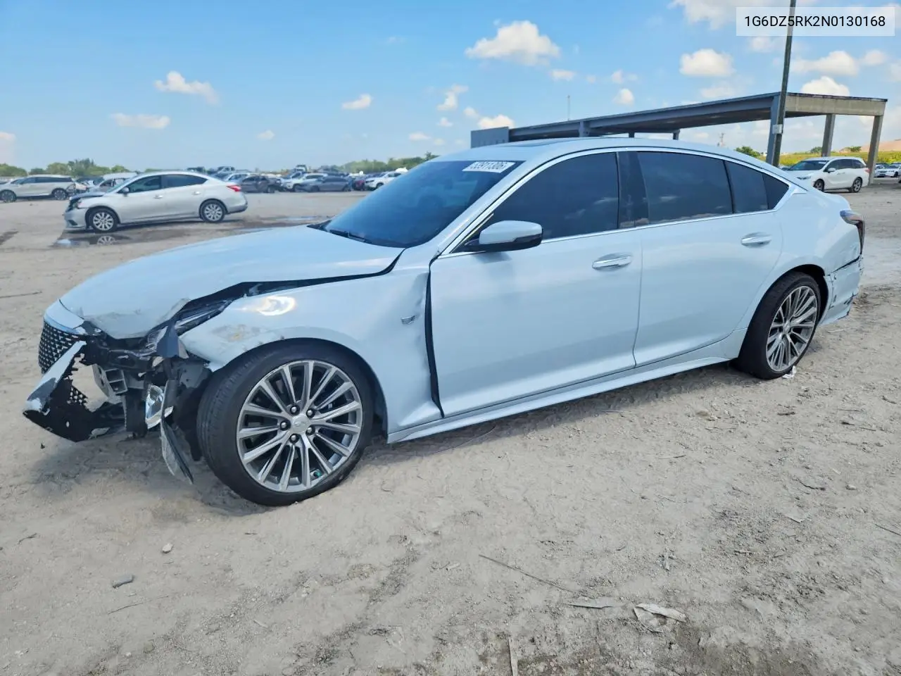 2022 Cadillac Ct5 Premium Luxury Special Edition VIN: 1G6DZ5RK2N0130168 Lot: 53911306