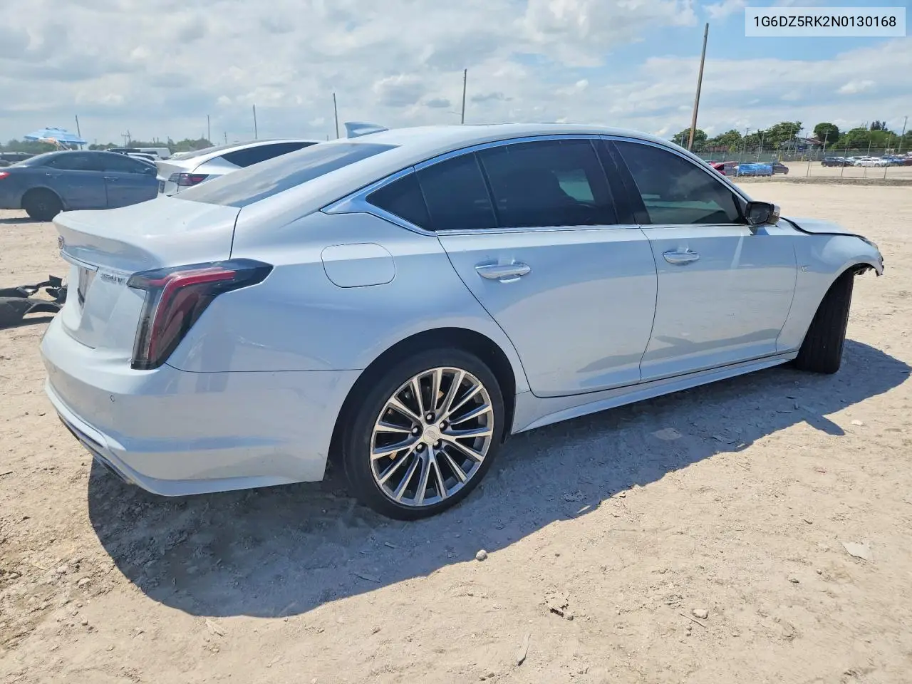 2022 Cadillac Ct5 Premium Luxury Special Edition VIN: 1G6DZ5RK2N0130168 Lot: 53911306