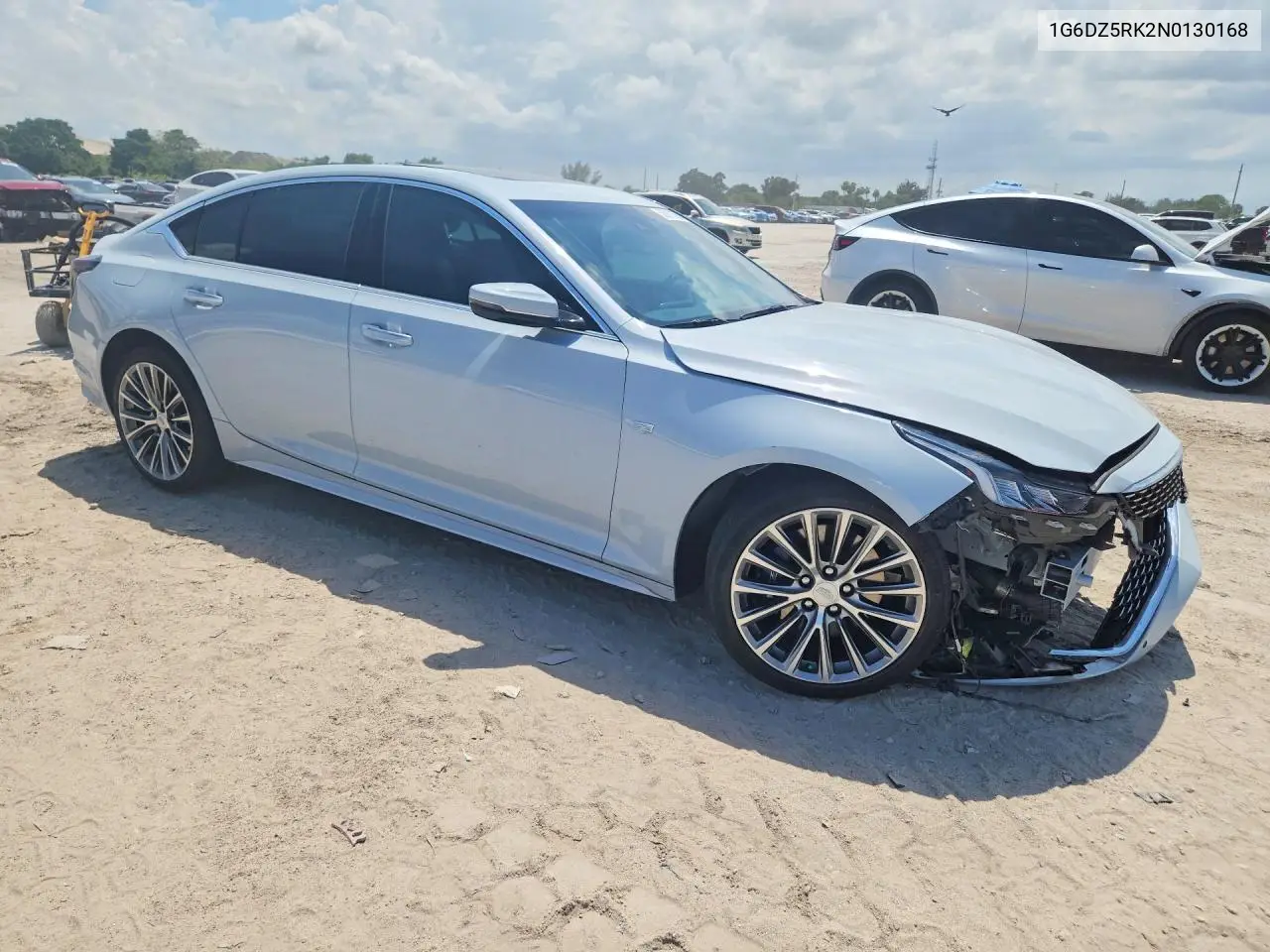 2022 Cadillac Ct5 Premium Luxury Special Edition VIN: 1G6DZ5RK2N0130168 Lot: 53911306