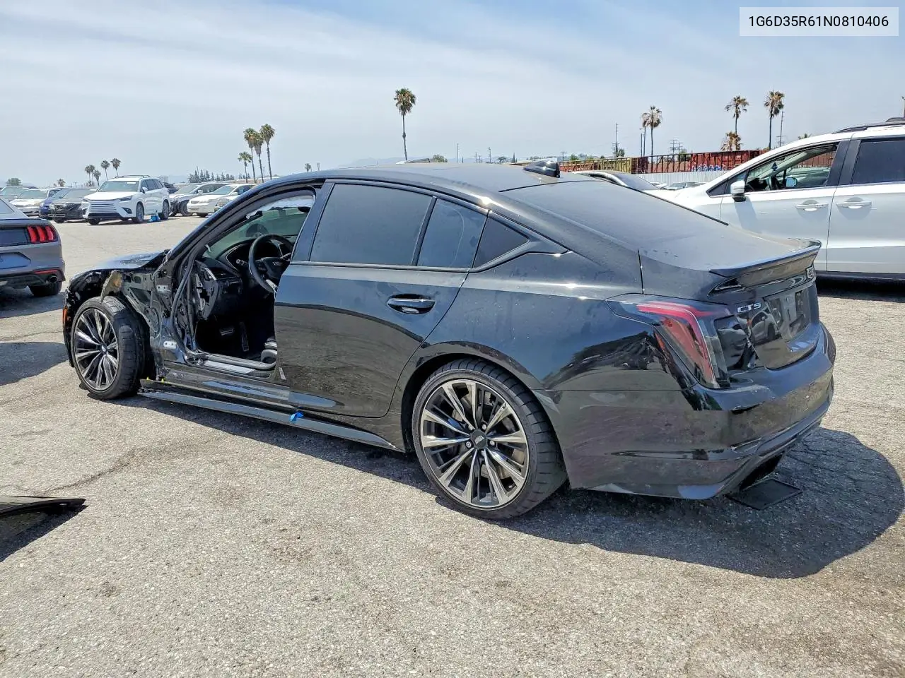 2022 Cadillac Ct5-V Blackwing VIN: 1G6D35R61N0810406 Lot: 56597596