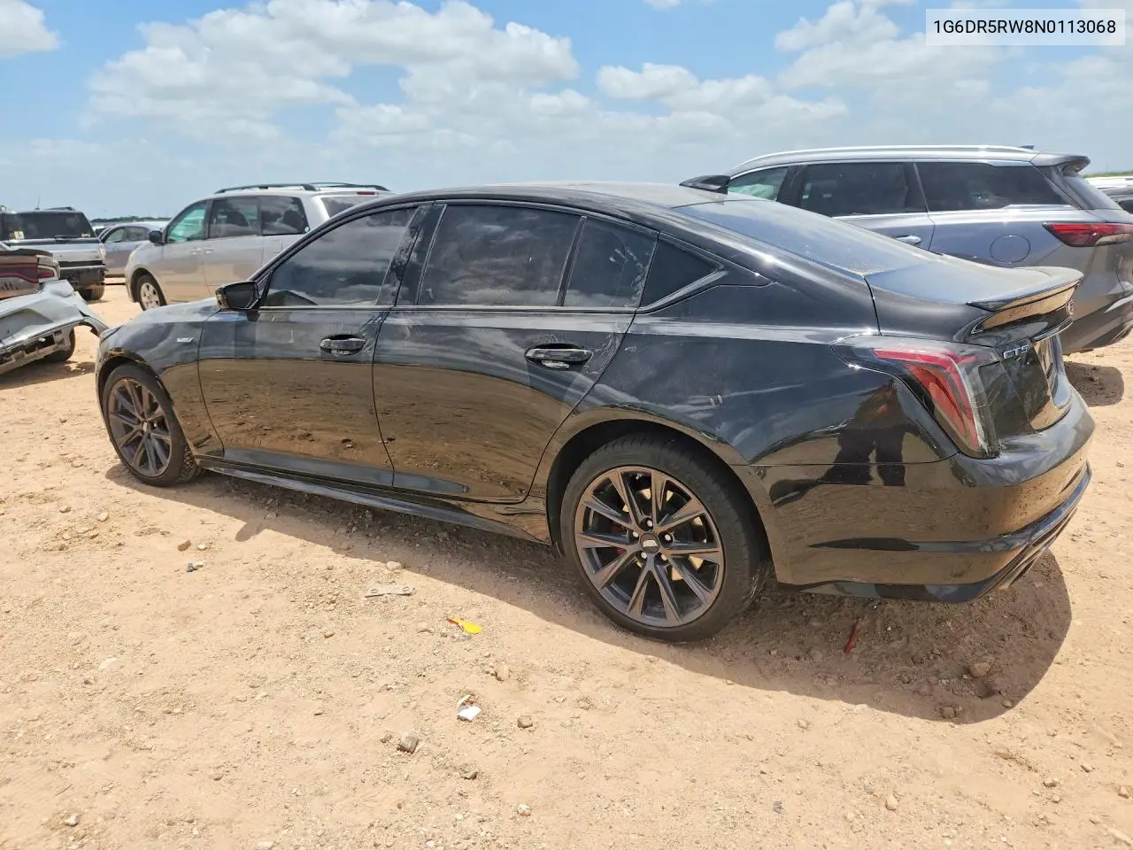 2022 Cadillac Ct5-V VIN: 1G6DR5RW8N0113068 Lot: 58654636